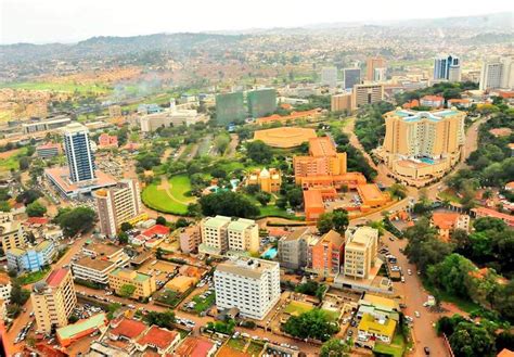 where is kampala located.